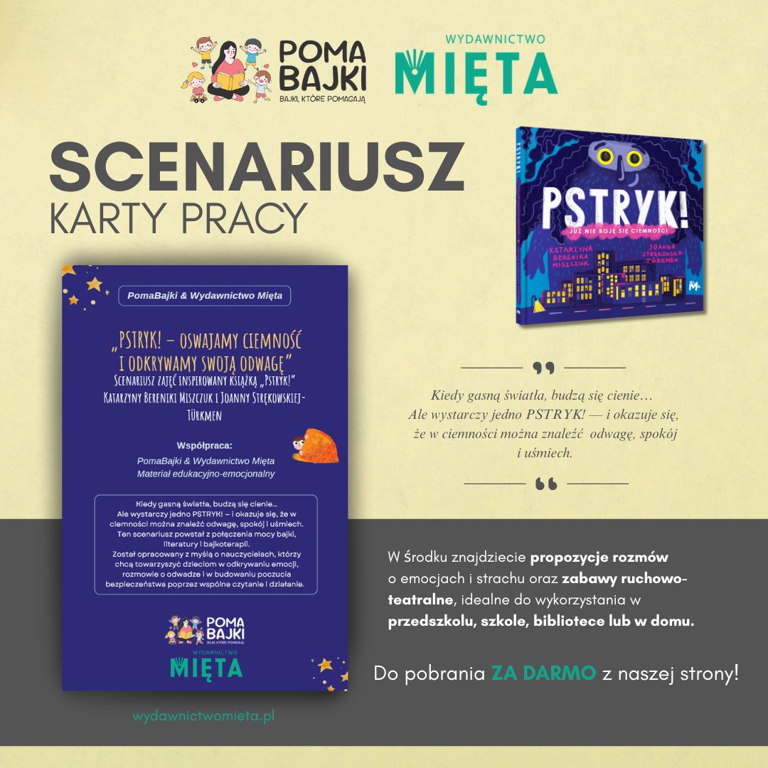 Wydawnictwo Mięta Pstryk Pomabajki!