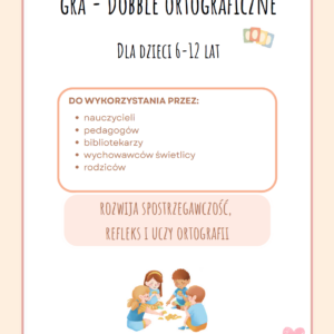 Gra dobble ortograficzne - Pomabajki