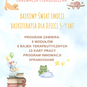 Innowacja pedagogiczna bajkowy świat emocji Pomabajki
