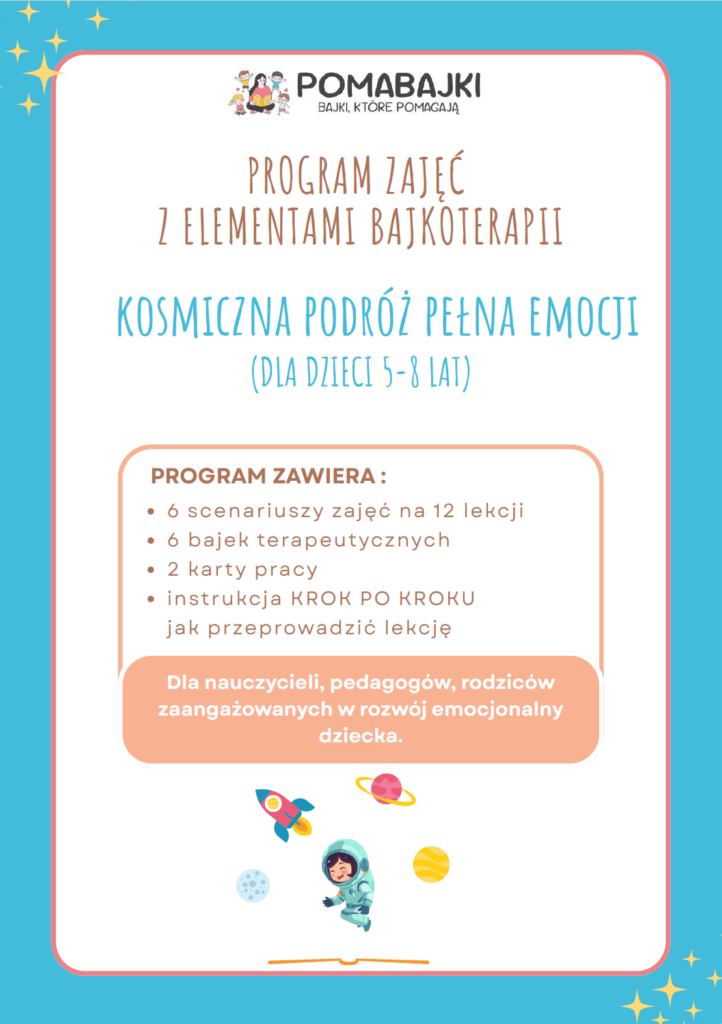 Scenariusz kosmiczna podróż pełna emocji - Pomabajki