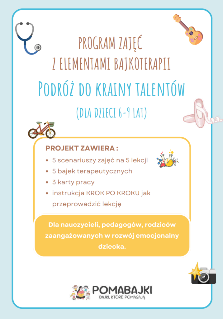 Scenariusz podróż do krainy talentów - Pomabajki