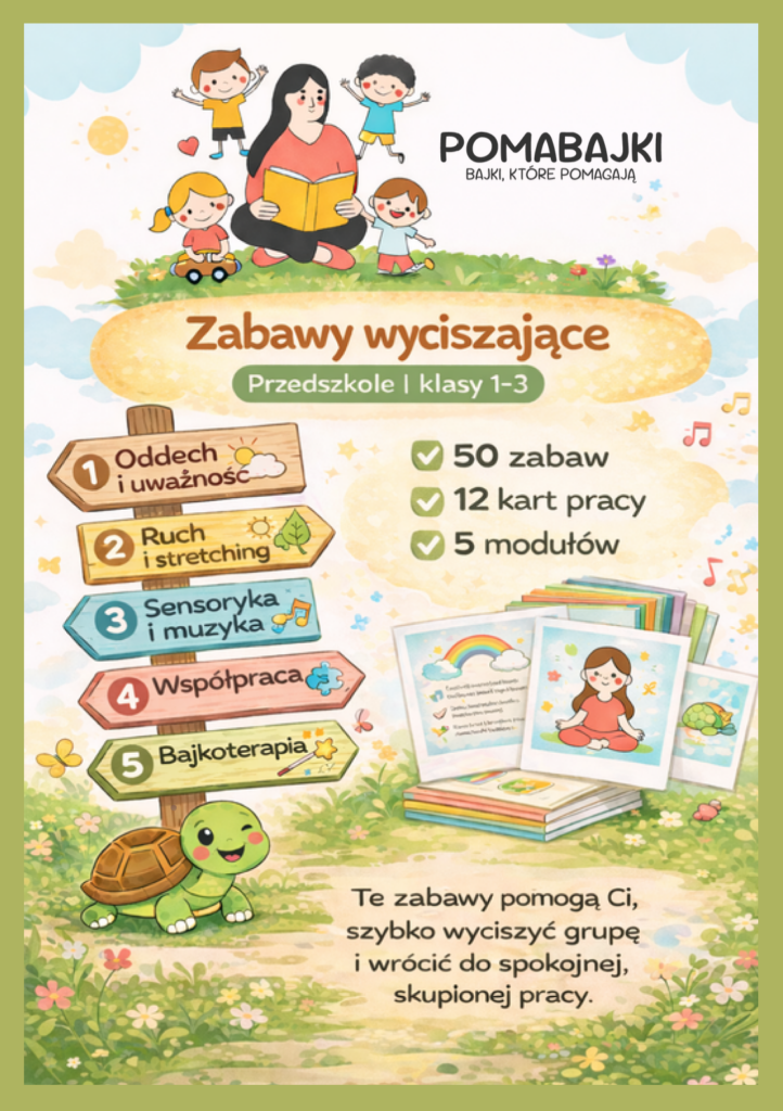Zabawy wyciszające Pomabajki