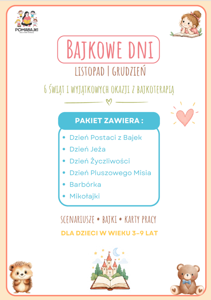 Bajkowe Dni na listopad i grudzień - Pomabajki
